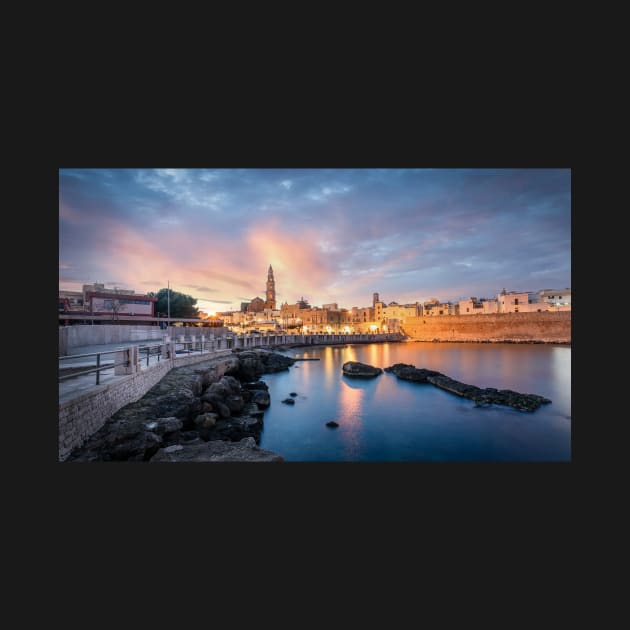 Monopoli, Italy at sunset by mitzobs