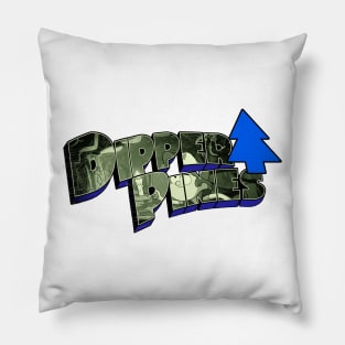 Dipper Pines Logo Pillow