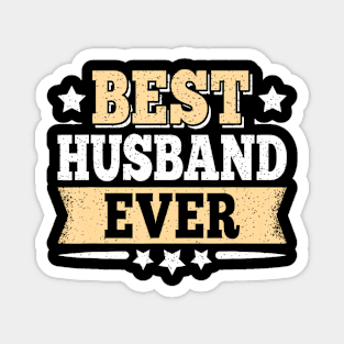 Best Husband Ever Funny Vintage Dad Father Magnet