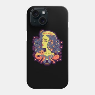 Plastic Macaroni Boho Trippy Hippy Patriarchy Phone Case