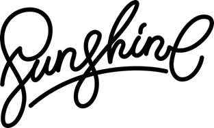 Sunshine Lettering Magnet