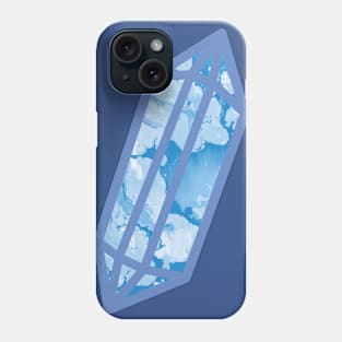 Blue Crystals Phone Case