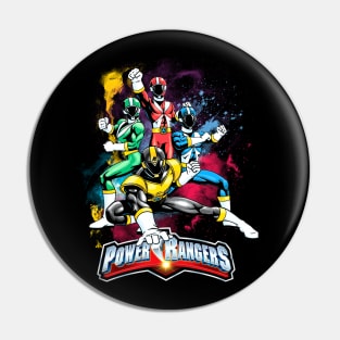 Mighty Morphin' Power Rangers Uniting For Justice Pin