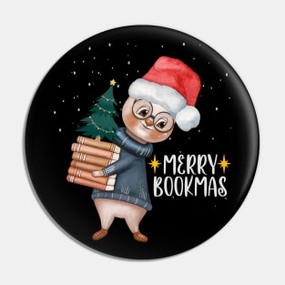 Merry bookmas Pin