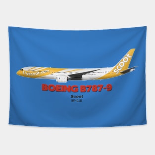 Boeing B787-9 - Scoot Tapestry