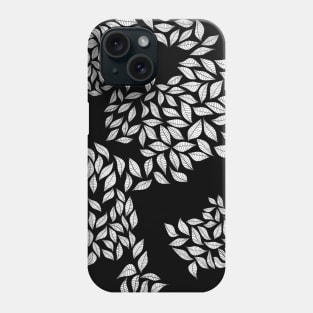 Leaves in a globe Phone Case