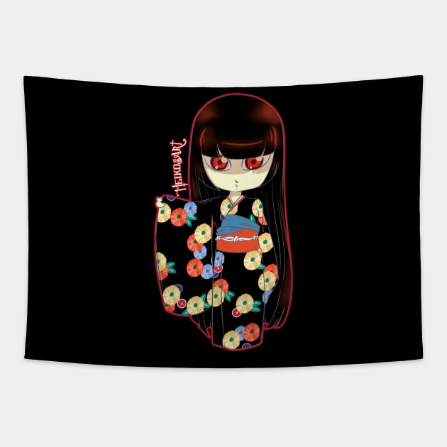 Jigoku Shoujo Enma Ai Tapestry by MeikosArt