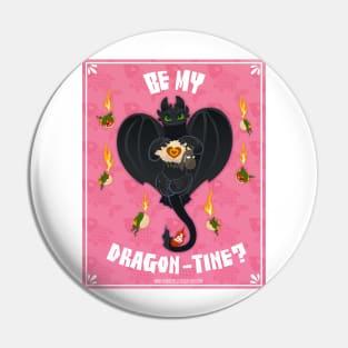 Be My Dragon-tine? Pin