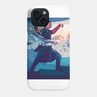 Abstract water bender Phone Case