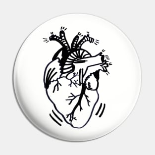 human heart Pin