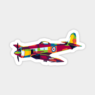 Hawker Sea Fury Magnet