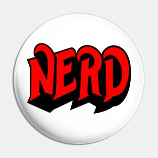 RUSH NERD Pin