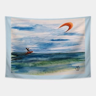 Kitesurfing Tapestry