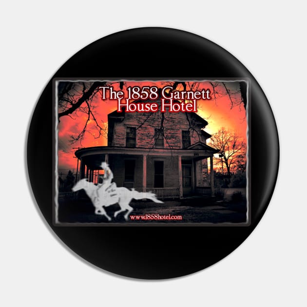 1858 Garnett House  - Ghost Rider Pin by The1858Hotel