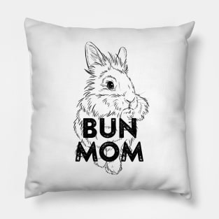 Bunmom Lionhead bunny Pillow