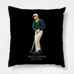 Billy Casper Circa 1969 Pillow