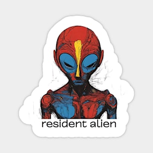 resident alien Magnet