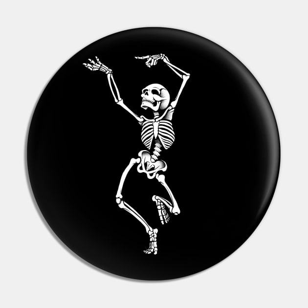 Dancing Skelleton Pin by Tobe_Fonseca