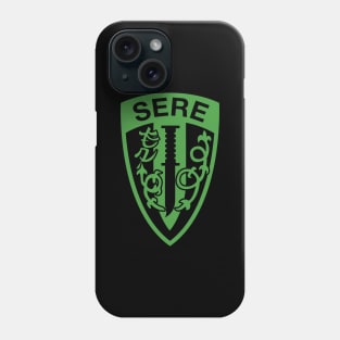 Survival Evasion Resistance Escape SERE Trained Phone Case