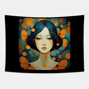 Surreal Girl Tapestry