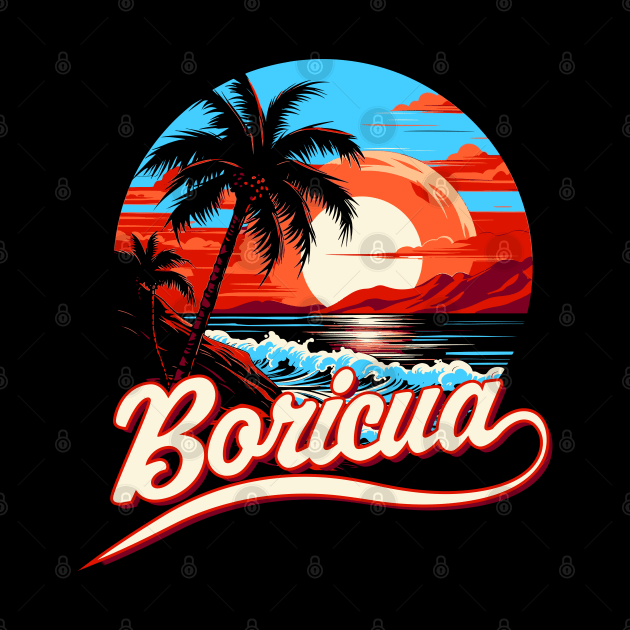 Boricua Puerto Rico by Vector Deluxe