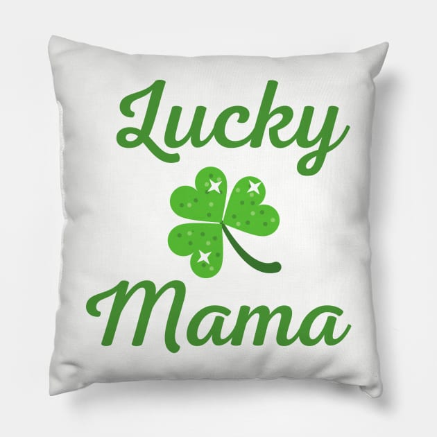 lucky mama Pillow by MGuyerArt