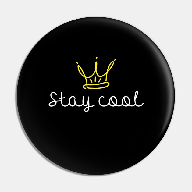 stay cool Pin by denufaw