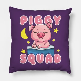 Piggy Squad Pigs Farm Animals Pillow