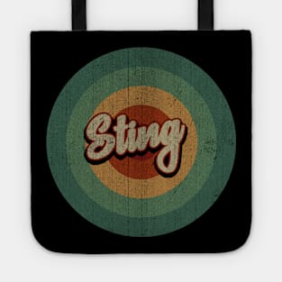 Circle Retro Vintage Sting Tote