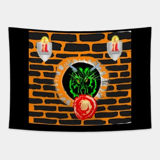 DUNGEON AND DRAGONS FIRE BREATHER Tapestry