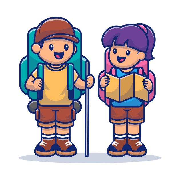 Cute Couple Travelling Together by Catalyst Labs