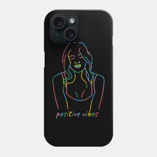 Positive vibes Phone Case