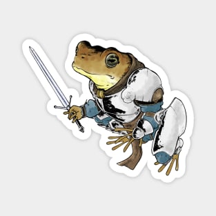Colorful Toad Knight Magnet