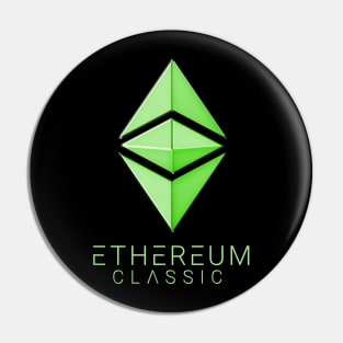 Ethereum Classic Simple (green metal) Pin