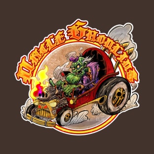 Uncle Ghoulius's Hot Rod Dragster T-Shirt