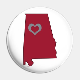 Alabama Love Pin