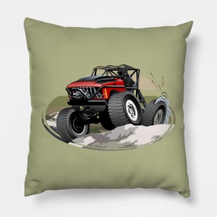 Cartoon monster truck Pillow