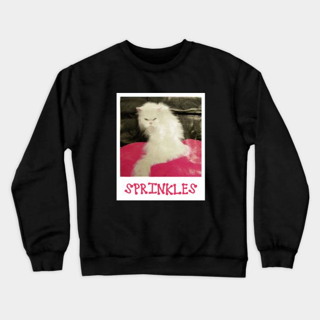 Sprinkles The Cat The Office Crewneck Sweatshirt Teepublic