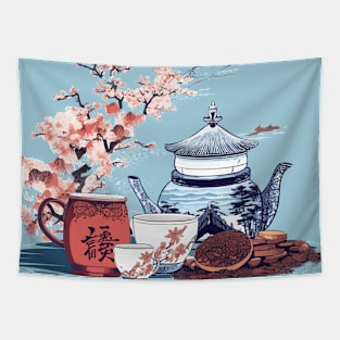 Tea time Tapestry