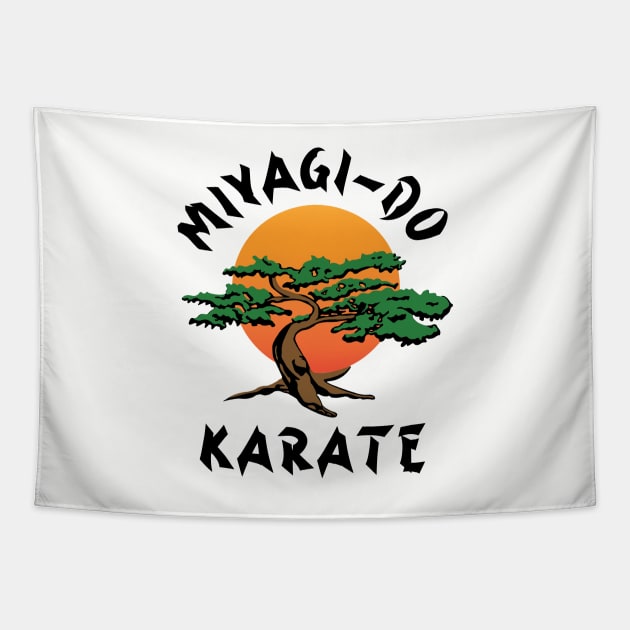 Miyagi-Do Karate Dojo Tapestry by tvshirts