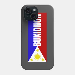 Province of Bukidnon in Philippines Flag Phone Case