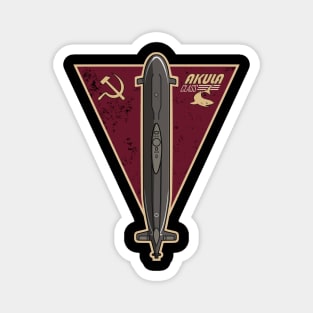 Soviet Submarine - Akula Class Magnet