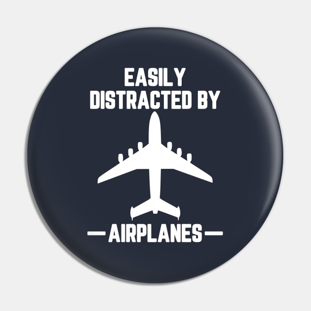 Easily Distracted By Airplanes #1 Pin by SalahBlt