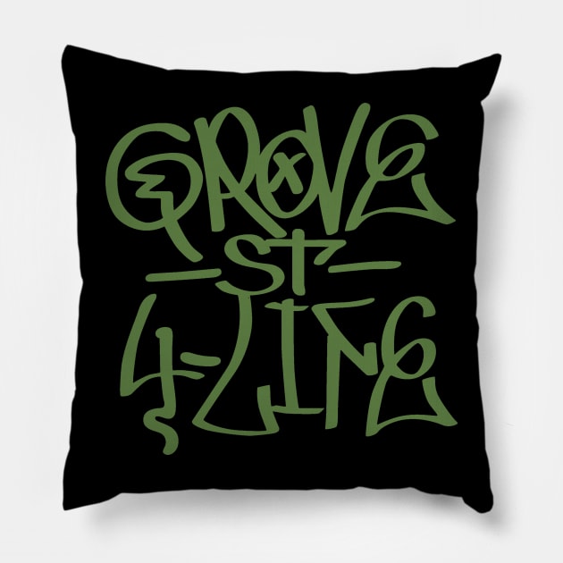 GS4L 2 Pillow by ETERNALS CLOTHING