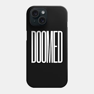 doomed bold logo Phone Case