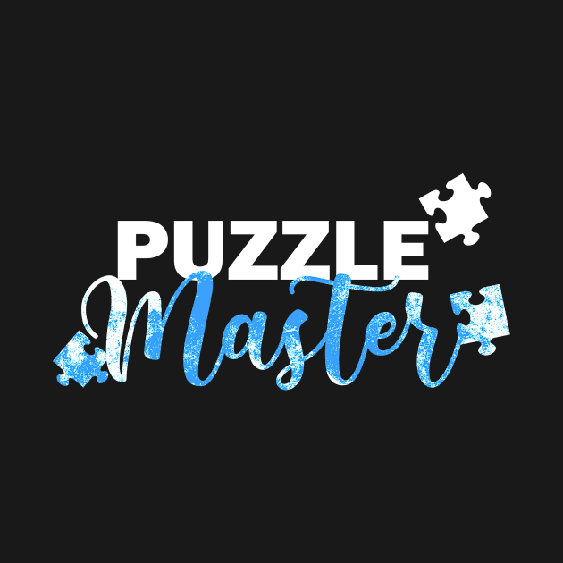 Puzzle Master Saying for Jigsaw Puzzle Fans by c1337s