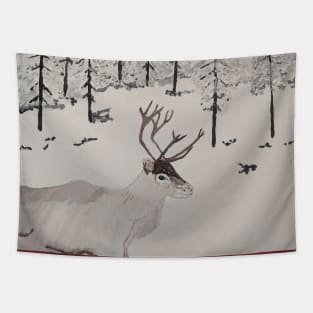 Reindeer Tapestry