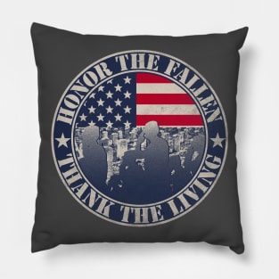 Memorial Day T-shirt Honor the fallen thank the living Shirt Pillow