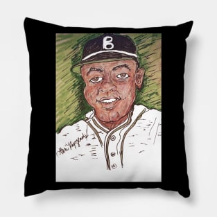 Jackie Robinson  Brooklyn Dodgers Pillow