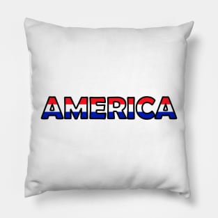 AMERICAN Fourth Of July Pillow